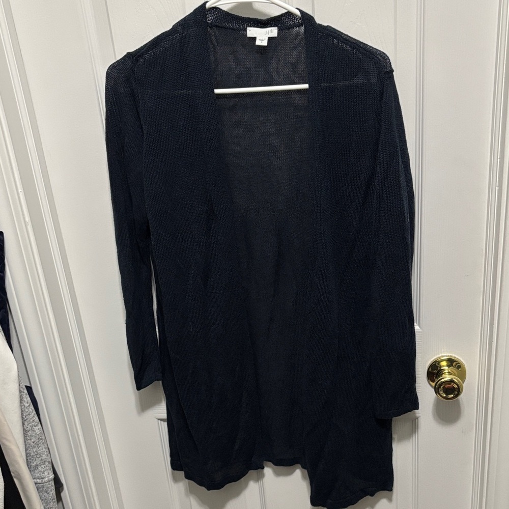 J. Jill Deep Blue Women's Cardigan